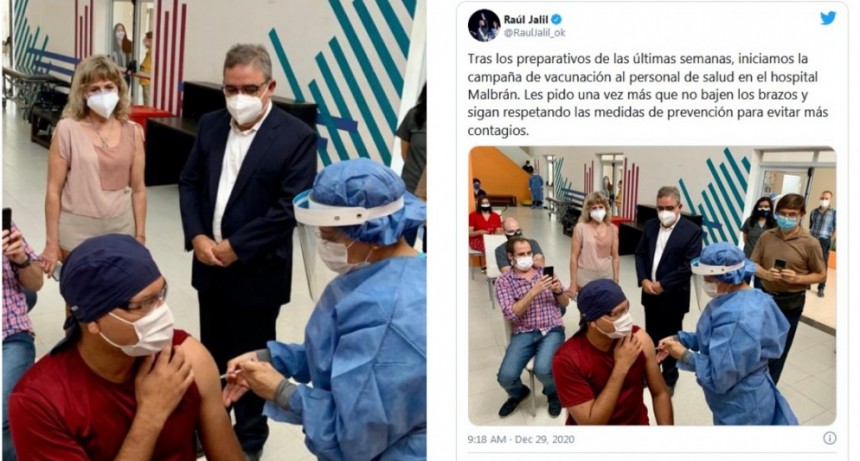 Catamarca inició la campaña de vacunación contra el coronavirus